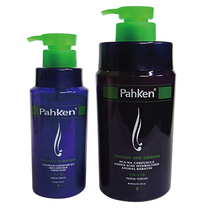 【特惠組合】帕克 Pahken 超柔洗髮精650ml +Q10柔髮乳300ML 乾燥受損髮專用 (可超取)