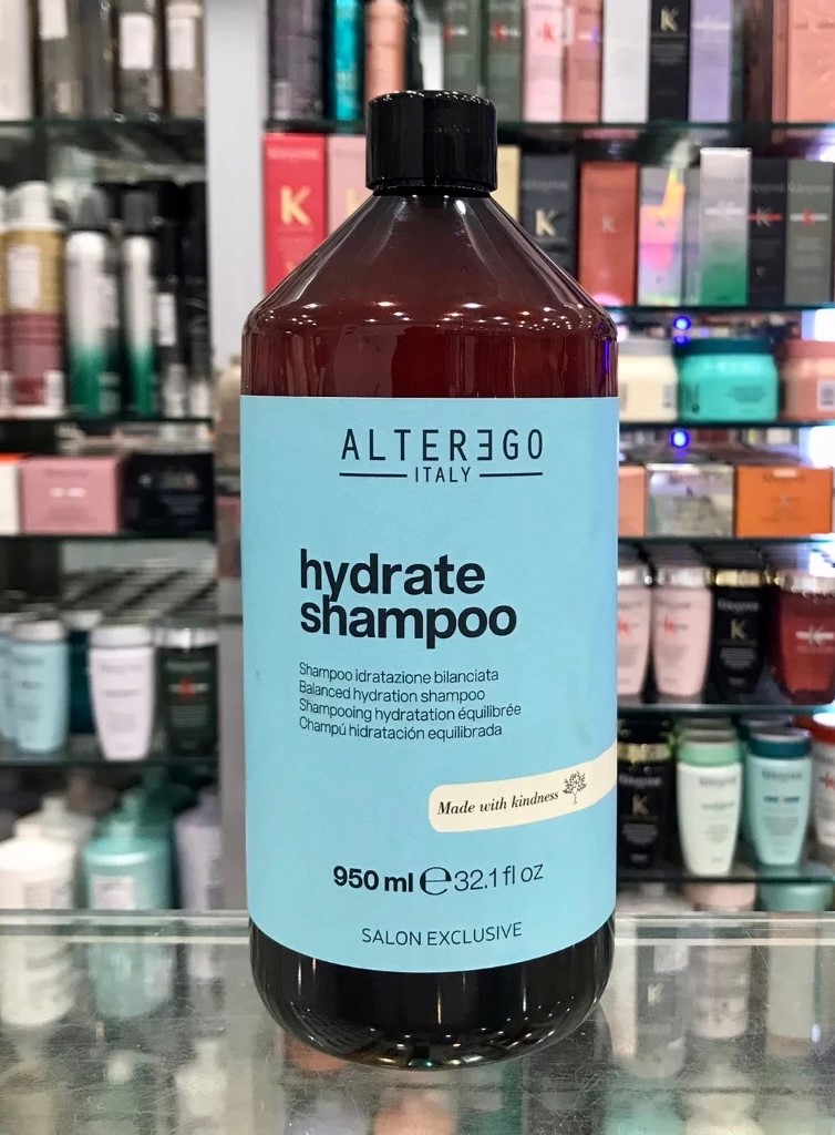 便宜生活館【洗髮精】艾特伊果 ALTEREGO 水潤養護洗髮精950ml 針對自然捲/毛燥髮專用 全新公司貨 (可超取)