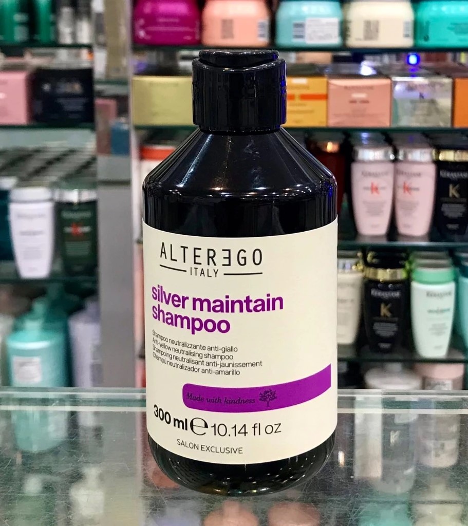 便宜生活館【洗髮精】艾特伊果 ALTEREGO 紫精靈恆彩矯色洗300ml 矯色/去黃橘/染後髮質專用 全新公司貨 (可超取)