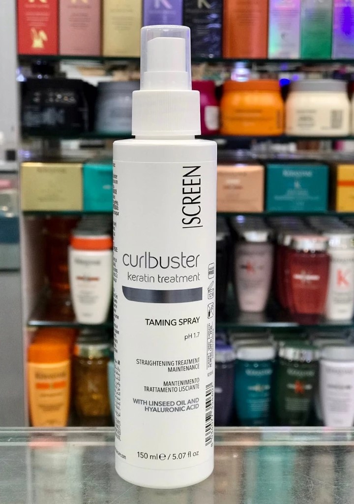 便宜生活館【免沖洗護髮】斯古林 SCREEN 馴服噴霧150ml 抗熱抗潮氣、抗毛燥、提供直順柔軟絲滑感專用 全新公司貨 (可超取)