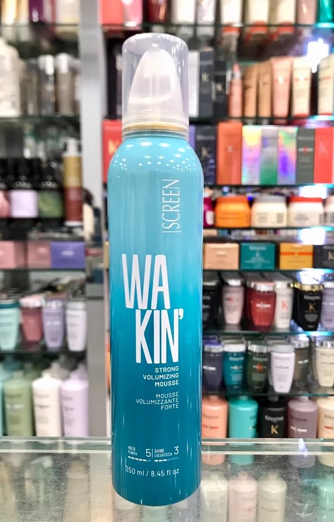 便宜生活館【造型品】斯古林 SCREEN 強力幕絲250ml (支撐5/亮3) (具強力支撐的豐量型慕絲) 豐量感造型持久,適合各種髮質專用 全新公司貨 (可超取)