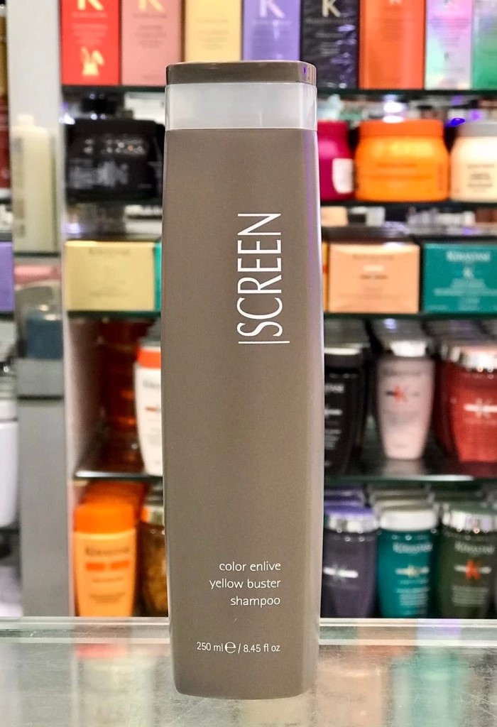 便宜生活館【洗髮精】斯古林 SCREEN 去黃洗髮乳250ml 矯色/去黃橘/染後髮質專用 全新公司貨 (可超取)