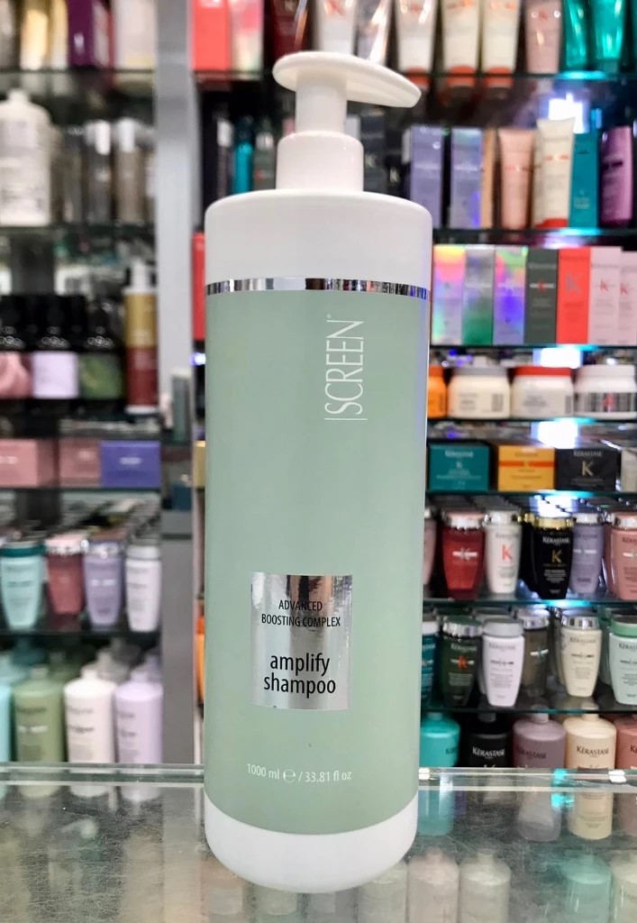 便宜生活館【洗髮精】斯古林 SCREEN 青蘋物語 / 豐量洗髮精1000ml 細軟扁塌髮專用。(想創造豐厚髮量感適用。) 全新公司貨 (可超取)