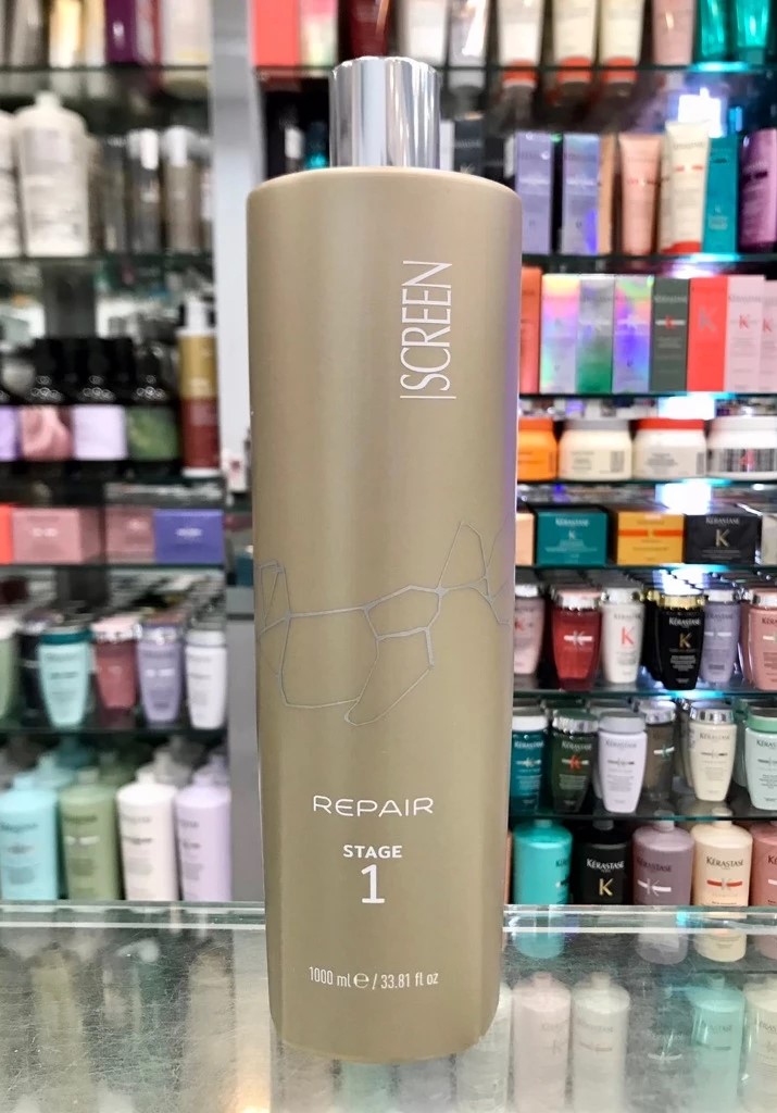 便宜生活館【洗髮精】斯古林 SCREEN 胜肽髮浴(1) 1000ml 富含多重膠原氨基酸與水解蛋白,潔淨同時滋潤修護髮內結構 全新公司貨 (可超取)