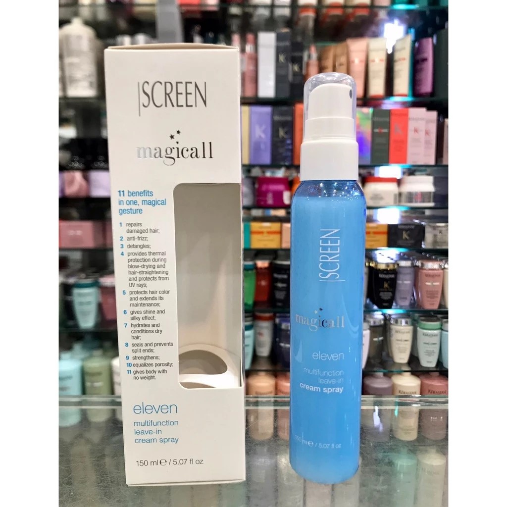 便宜生活館【免沖洗護髮】斯古林 SCREEN 魔法11噴霧150ml 修復受損髮 全新公司貨 (可超取)