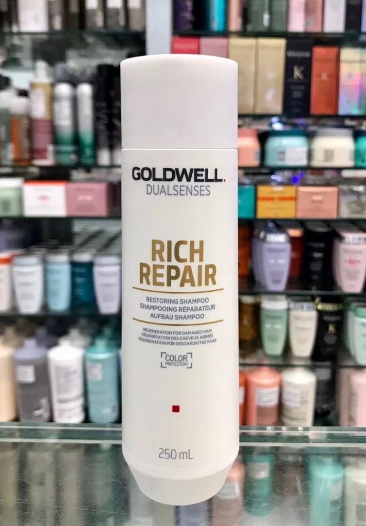 便宜生活館【洗髮精】歌薇 GOLDWELL 水感洗髮精250ml 針對乾燥與受損髮專用 全新公司貨 (可超取)