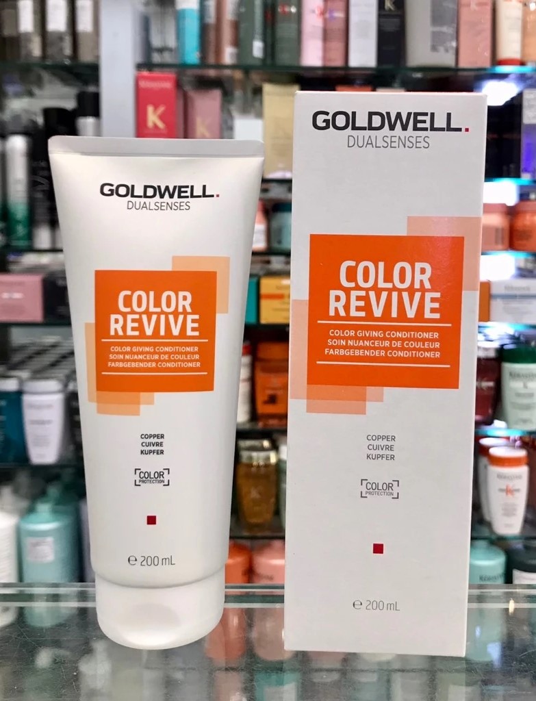 便宜生活館【深層護髮】歌薇 GOLDWELL 銅色髮膜200ml 補色 鎖色 光澤 護色 全新公司貨 (可超取)