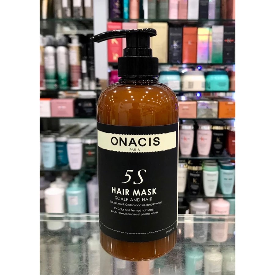 便宜生活館【洗髮精】歐娜西斯 ONACIS 5S乳香染燙後護髮膜 500ml 燙染受損.毛燥髮質專用 全新公司貨(可超取)