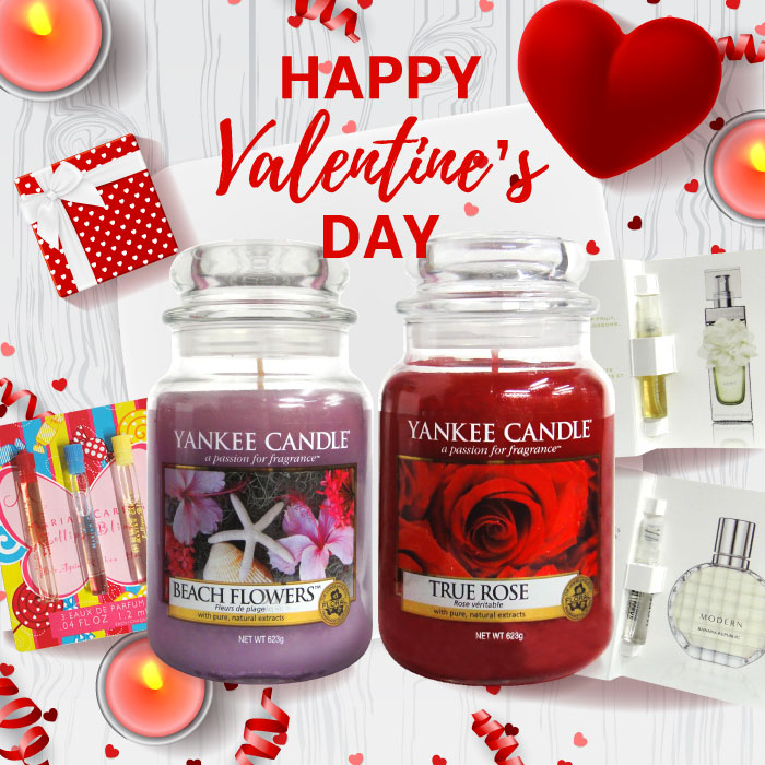 【特惠組合】美國知名品牌 Yankee Candle 香氛蠟燭*2 +針管香水*3,共5件