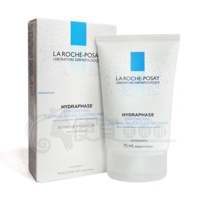 【美妝商品】LA ROCHE POSAY 理膚寶水 水感超保濕晚安凝膜(75ml) 特價630(公司貨)